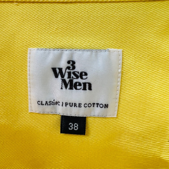 3 wise men / thick bright yellow shirt / 38 (3899027804708621604)