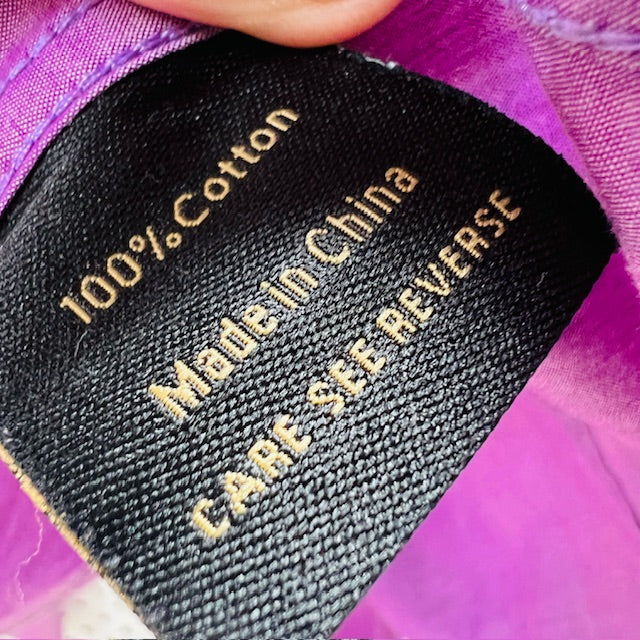 CUTLER + CO/  purple shirt / L (3899027808376238802)