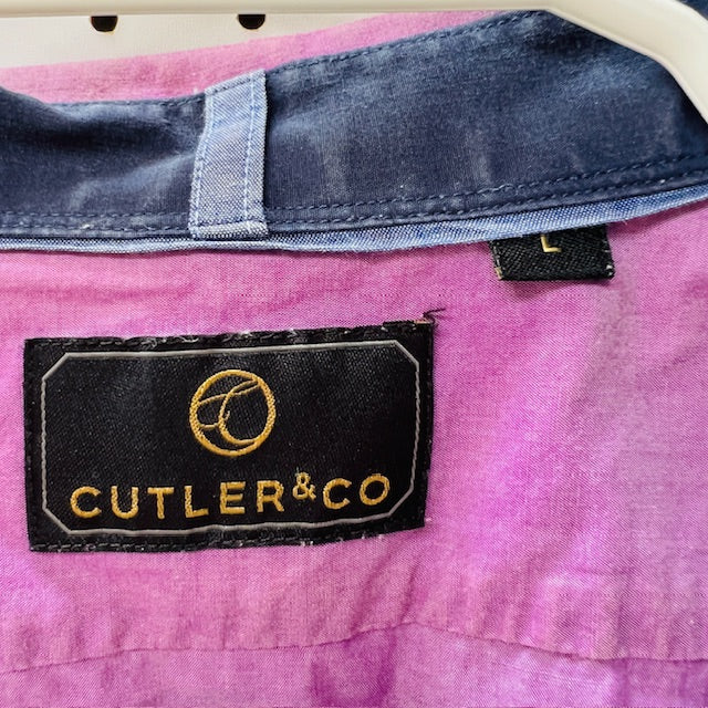 CUTLER + CO/  purple shirt / L (3899027816240742959)