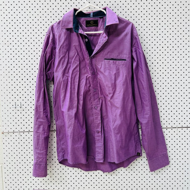 CUTLER + CO/  purple shirt / L (3899027818405664454)