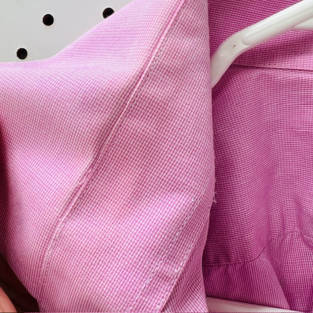 NICHOLAS JERMYN / slim fit pink shirt / 44 (3899027897967790552)