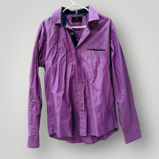 CUTLER + CO/  purple shirt / L (3899028323482837192)