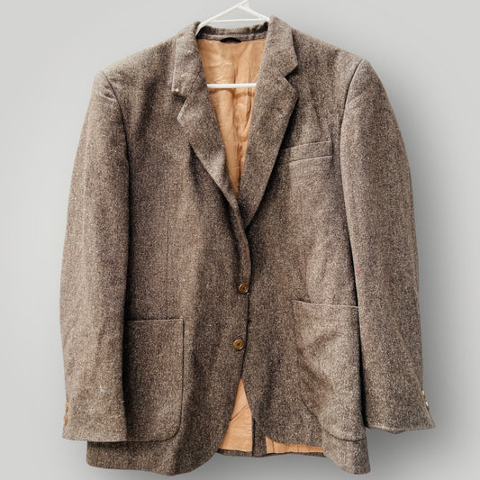 1970s vintage / LONDON PARK / wool + silk blazer / made in nz / m (3899028376323977824)