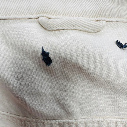 DENIM / cream denim jacket / L (3899197758796278827)