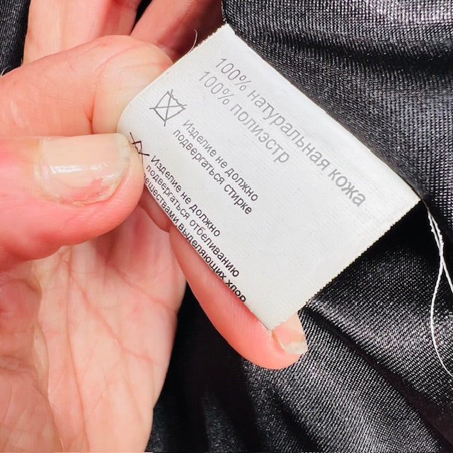 vintage / PERA / leather coat / s (3899197773998422200)