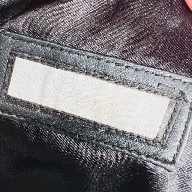 vintage / PERA / leather coat / s (3899197775564582543)