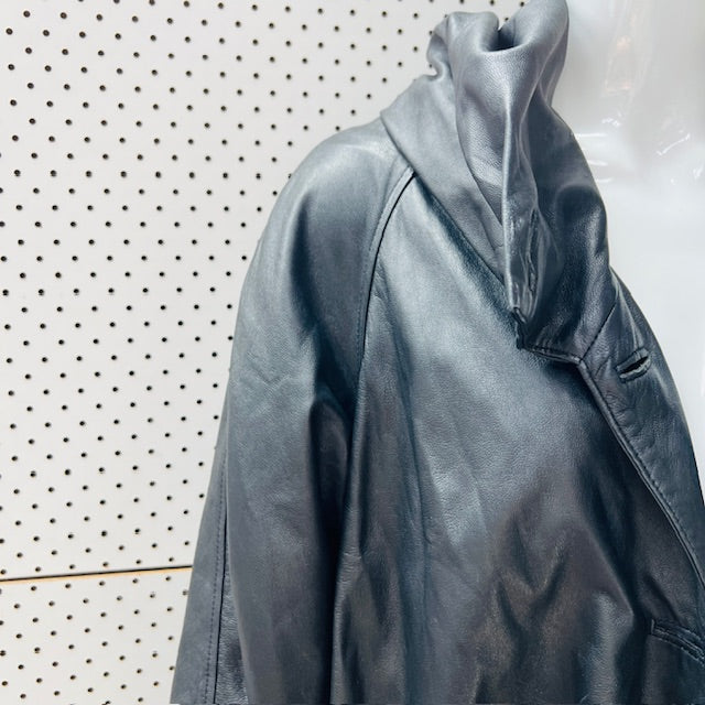 vintage / PERA / leather coat / s (3899197778536884195)