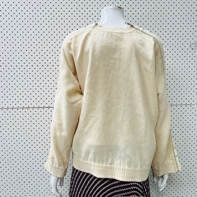 RAG + BONE NEW YORK / top with full side zips / s (3899540073358509896)