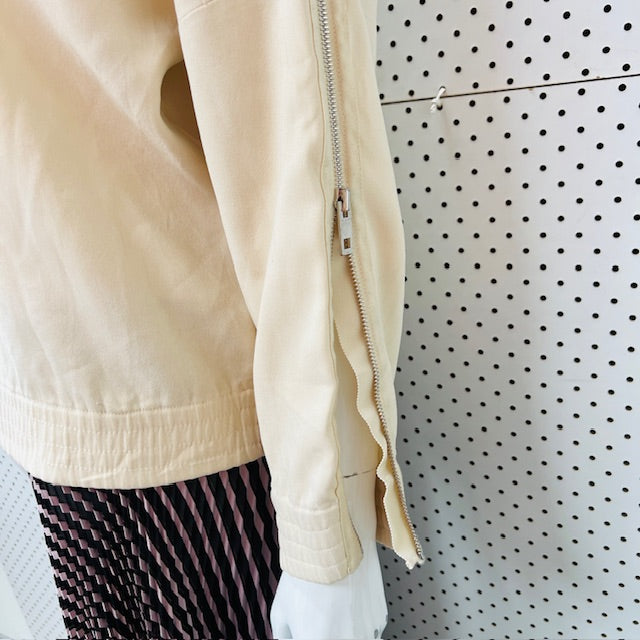 RAG + BONE NEW YORK / top with full side zips / s (3899540076173837109)