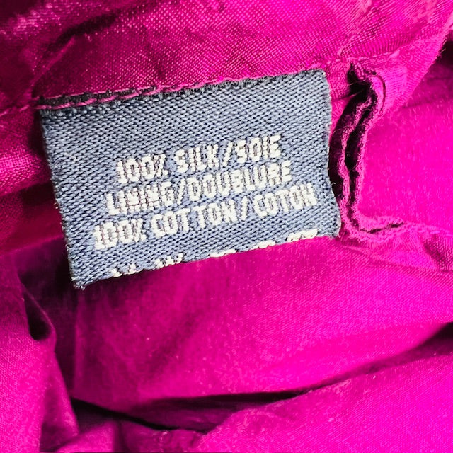 FRENCH CONNECTION / beaded silk skirt / 12 (3899540099296896868)