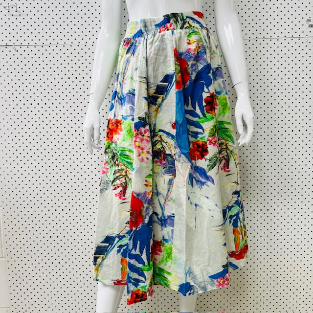 CAPTURE / floral skirt / s (3899540115710872019)