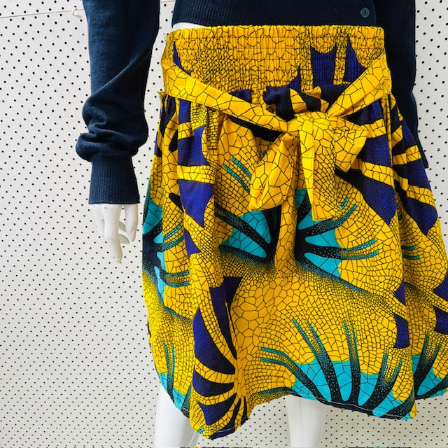 patterned / bright skirt / L (3899540131499739965)