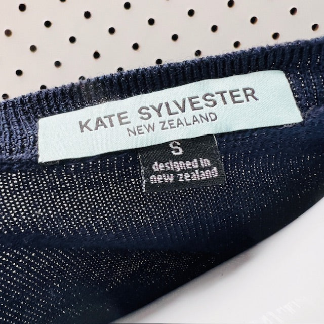 KATE SYLVESTER / merino cardigan / s (3899540135068164703)