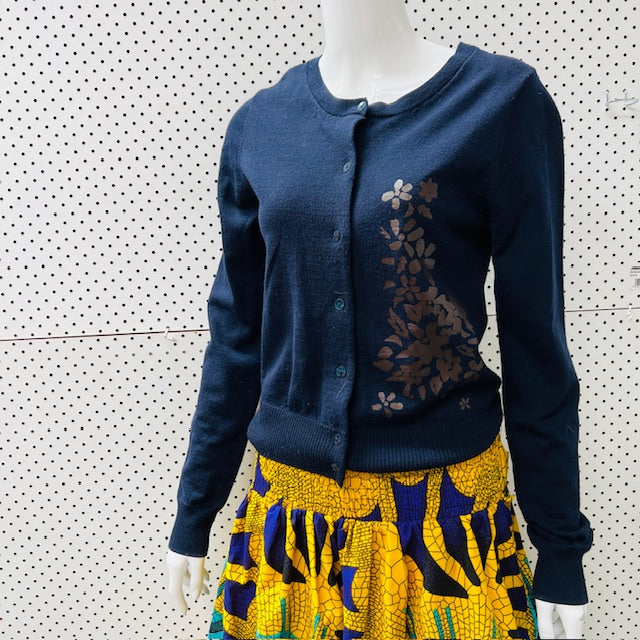 KATE SYLVESTER / merino cardigan / s (3899540141771214972)