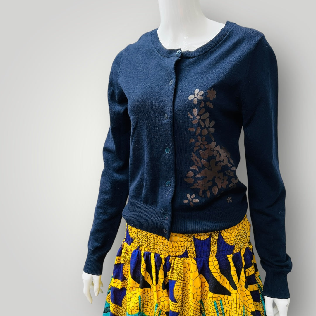 KATE SYLVESTER / merino cardigan / s (3899543476131028604)