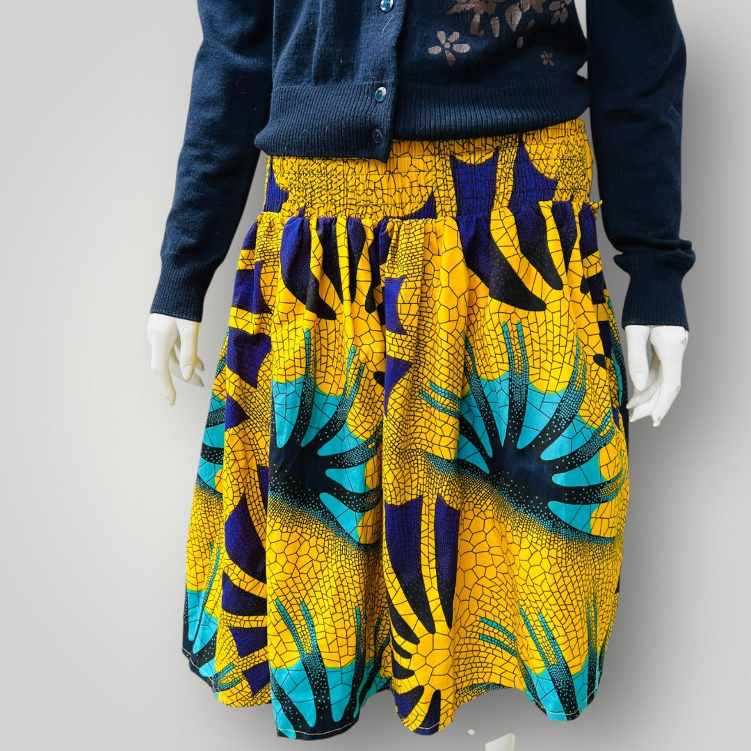 patterned / bright skirt / L (3899543479724035871)