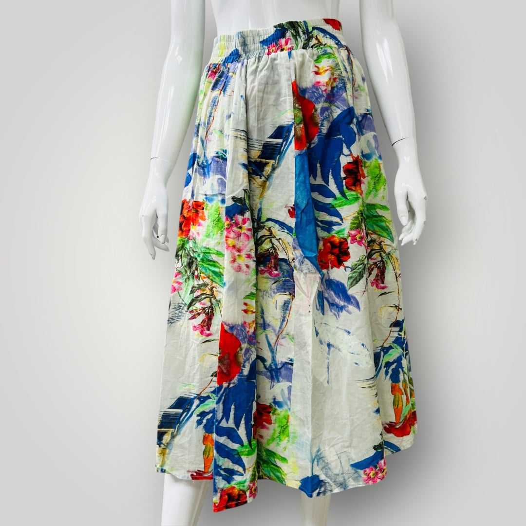 CAPTURE / floral skirt / s (3899543487167603760)