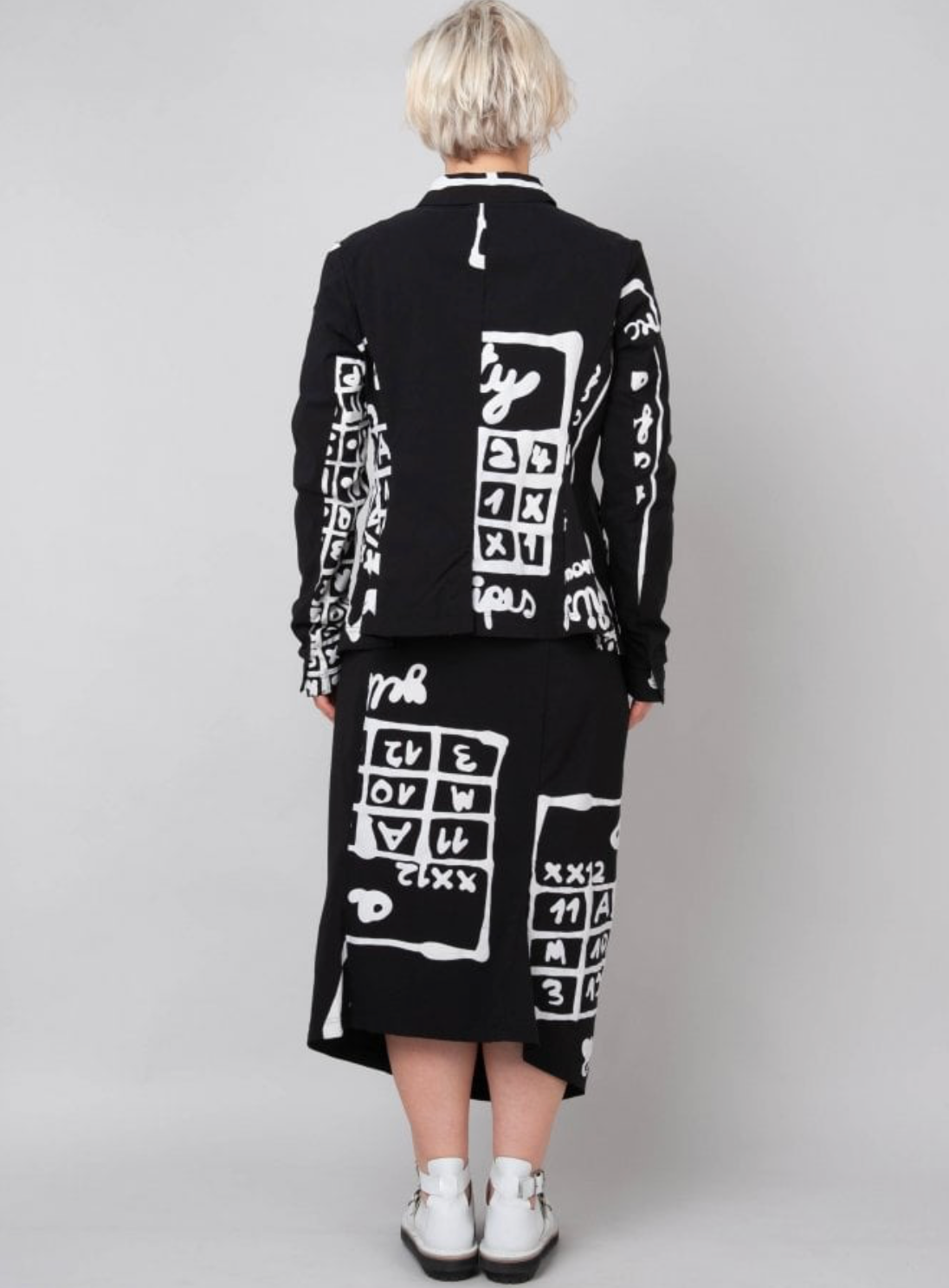 RUNDHOLZ / techno skirt / s (3899621074048438332)