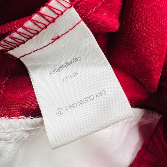 RUBY / pink silk pants / s (3899707970147542698)