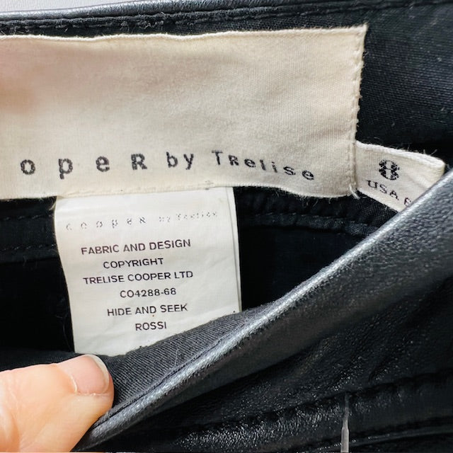 TRELISE COOPER / leather pants / s (3899708091420842226)