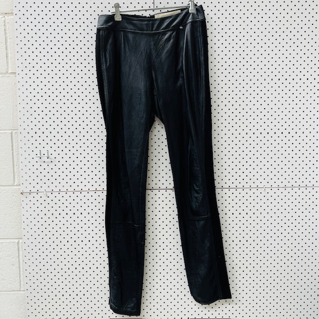 TRELISE COOPER / leather pants / s (3899708095442763684)
