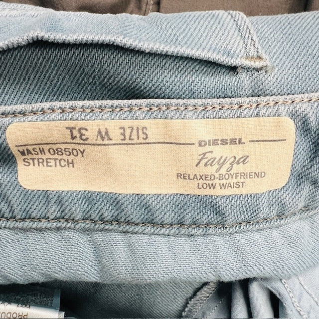 diesel / fayza relaxed boyfriend low waist jeans / 31 (3899708116660488971)