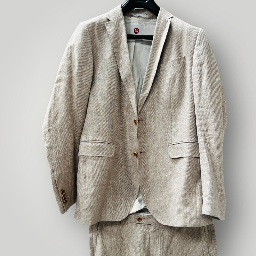 LINEN SUIT / CG club of gents / paul suit in linen / m (3899708296050340690)