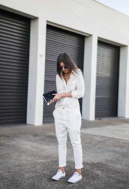 BASSIKE / low slung white jeans / 30 / made in japan (3899725541331111778)