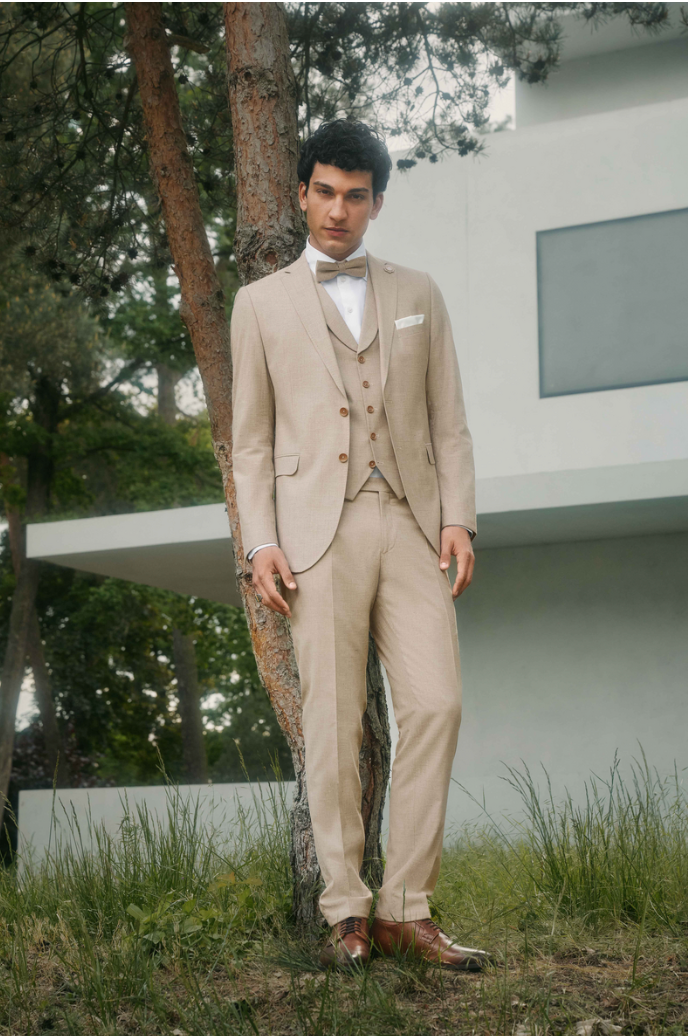 LINEN SUIT / CG club of gents / paul suit in linen / m (3899807174243800908)