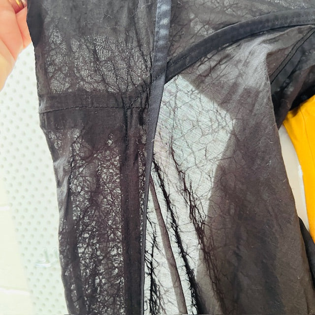 NOM*D / lightweight black trench / s (3899807756291299707)