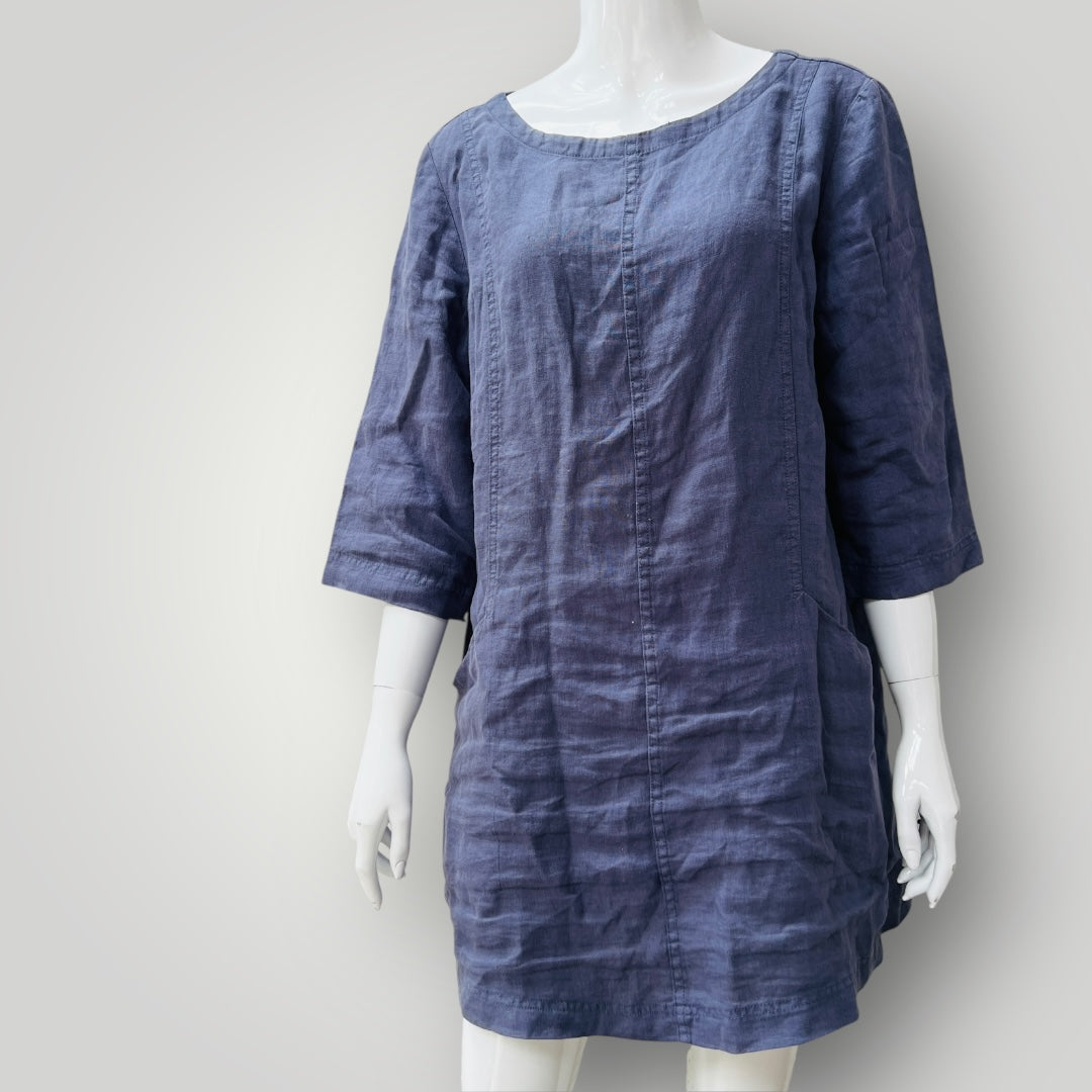 SEASALT CORNWALL / into land linen tunic / 12 (3899808008730901680)