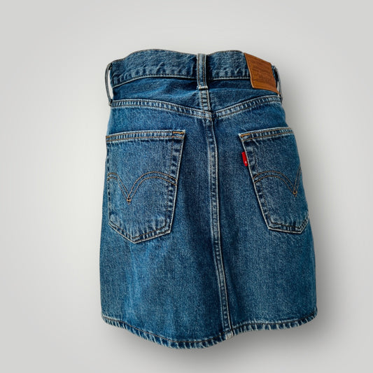 LEVI'S / ribacage denim skirt / s (3899808043536614765)