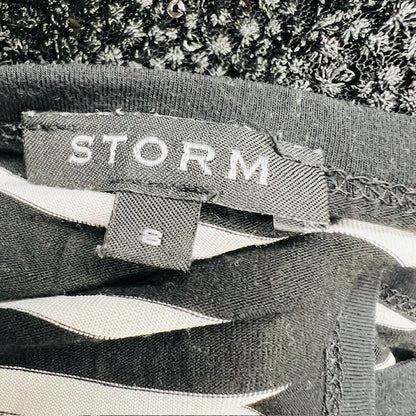 STORM / full length striped dress / s (3900237439775118256)