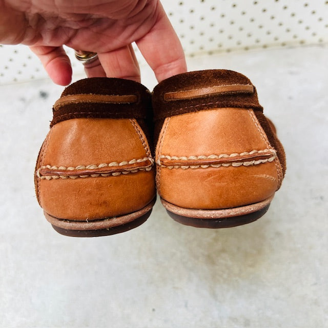 FRYE / 'mason' suede boat shoes loafers / 8 (3900753613660655512)