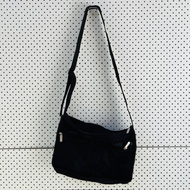 LE SPORTSAC / deluxe everyday bag / black nylon (3903422840353141113)