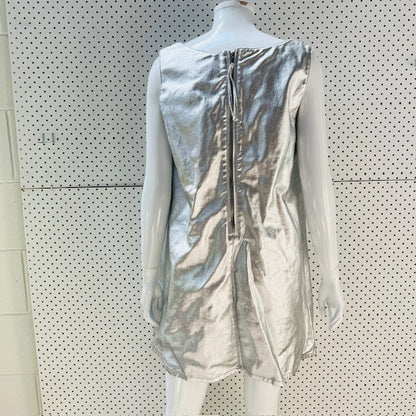 silver / pinafore dress / cotton / 18 (3903422892426635481)