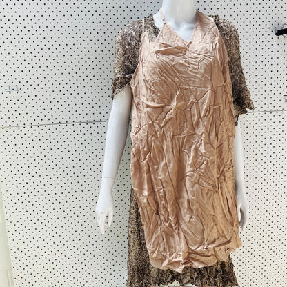 MAX / semi sheer print dress with slip / 15 (3903422962148703318)