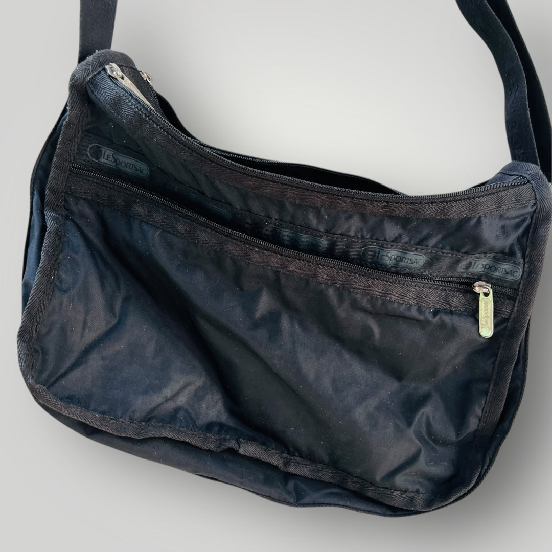 LE SPORTSAC / deluxe everyday bag / black nylon (3903426323826659810)