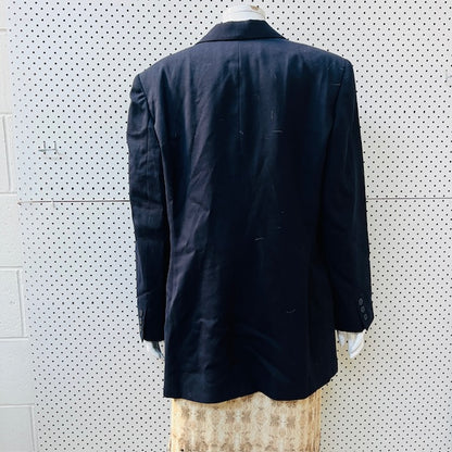 1990s american vintage / LIZ CLAIBORNE / double breasted wool blazer / 12 (3903953152033924312)