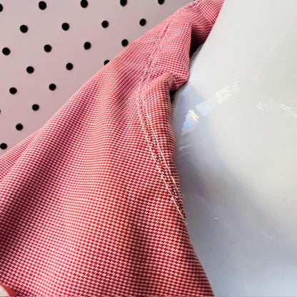 PENNY SAGE / sunshower trench in red + white / s / $890rrp (3903953171004481066)