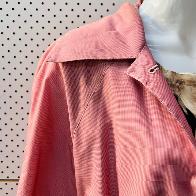 PENNY SAGE / sunshower trench in red + white / s / $890rrp (3903953172604269379)