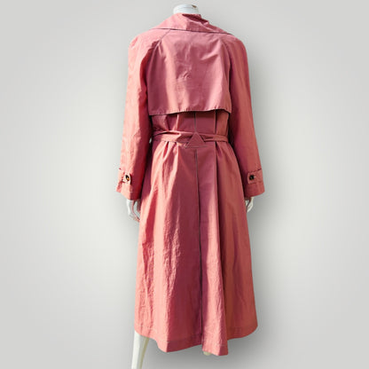 PENNY SAGE / sunshower trench in red + white / s / $890rrp (3903953310411971252)