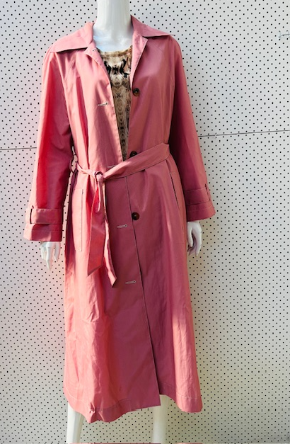 PENNY SAGE / sunshower trench in red + white / s / $890rrp (3904019357536500079)