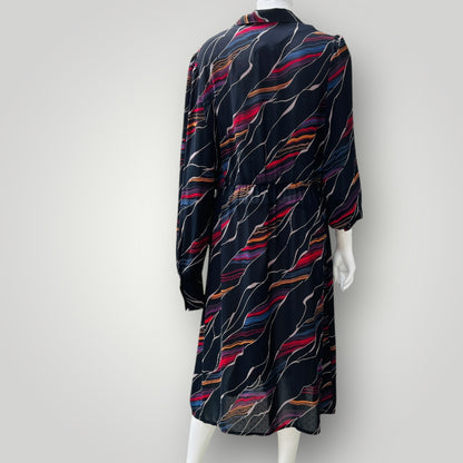 1970s nz vintage / ERIN RYDER dress / M/L / made in nz (3904558899641301684)
