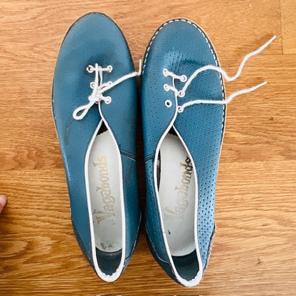 1970s nz vintage / VAGABOND / leather shoes / 7 (3904997004816535769)