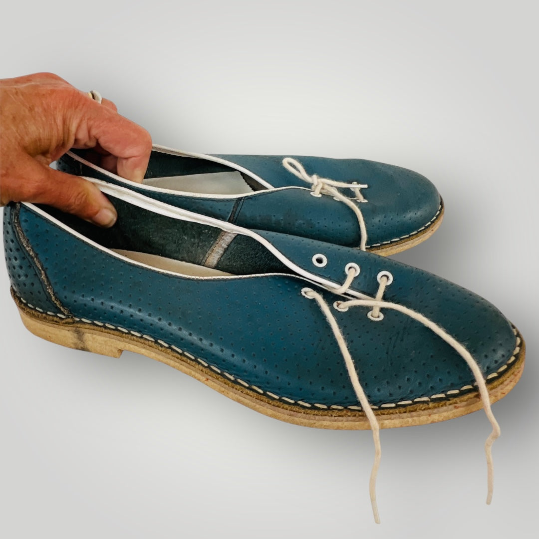 1970s nz vintage / VAGABOND / leather shoes / 7 (3904997320522089866)