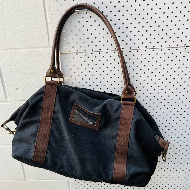 overnight or gym bag / cotton canvas (3905598455236554478)