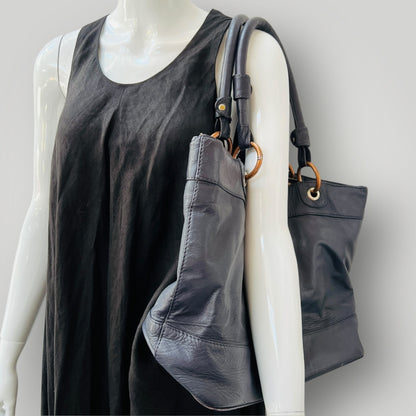 JOHN LEWIS / leather shoulder bag (3905598942824034865)