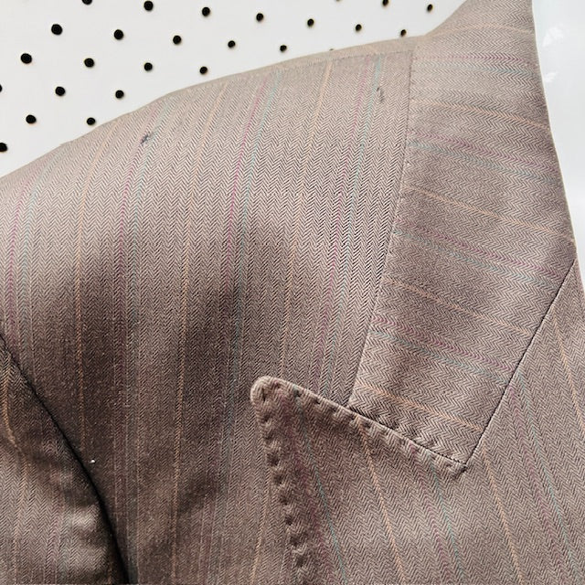 1980s vintage menswear / ESCENA MODA / doublebreasted wool blazer / L (3905753788308661011)