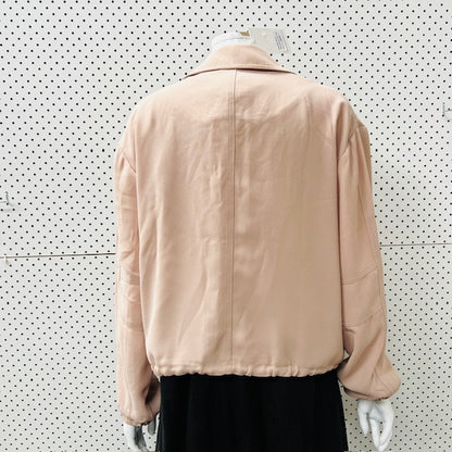 BLACKSTONE / peach bomber / 10 / designed in nz / new (3906272970969818850)